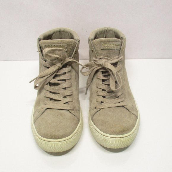 Skechers Side Street Women's Suade Boots Shoes Beige Size 8 - Picture 5 of 11